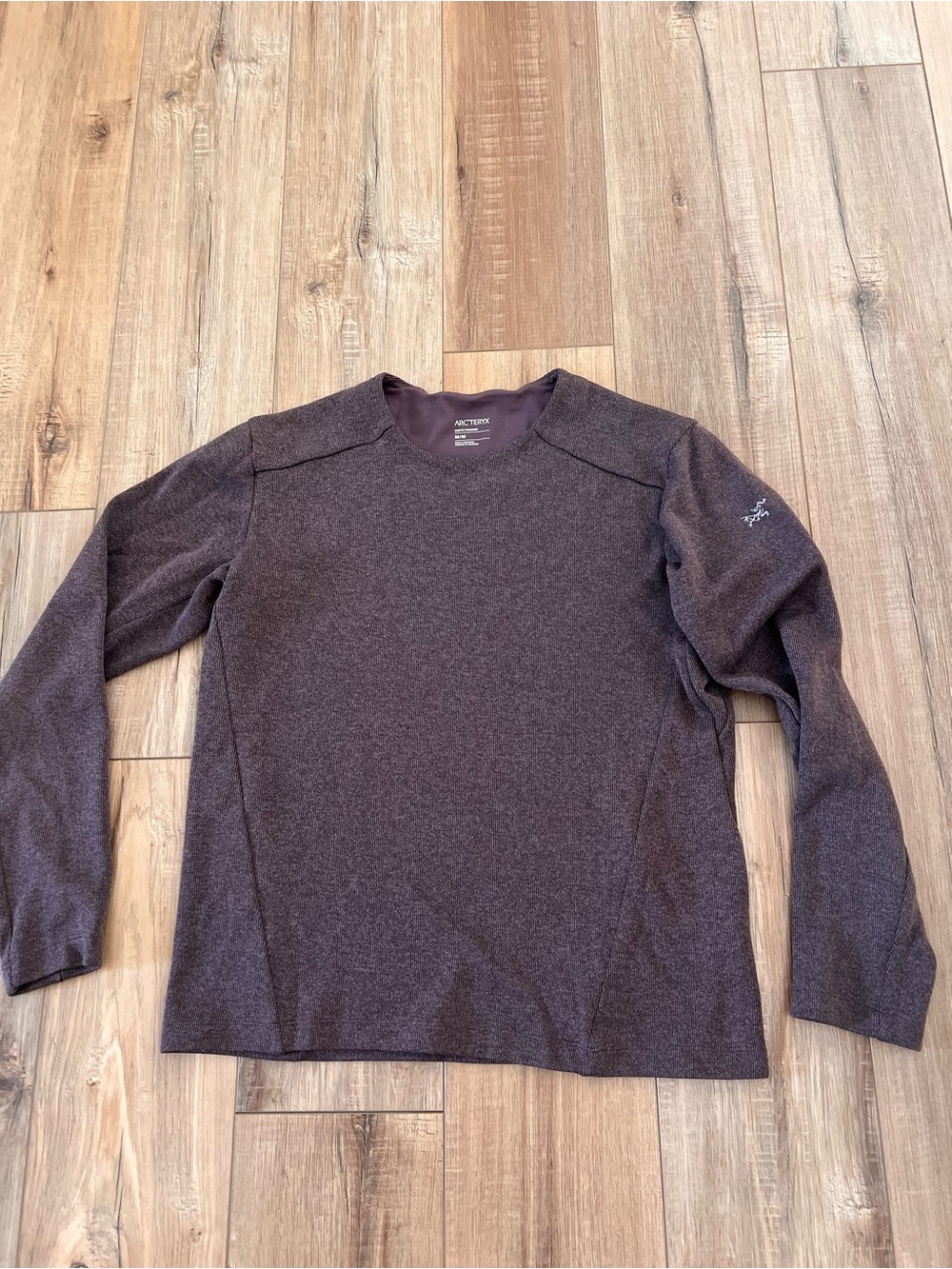 Arcteryx Covert Lt Pullover Mens Medium Brown Thermal Outdoor Hiking